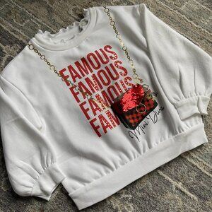 River Island toddler girl swearshirt